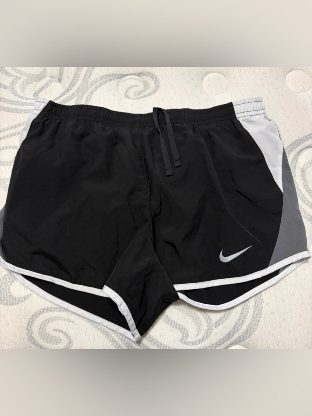 Nike Black Dri-FIT Athletic Shorts with Subtle White Logo